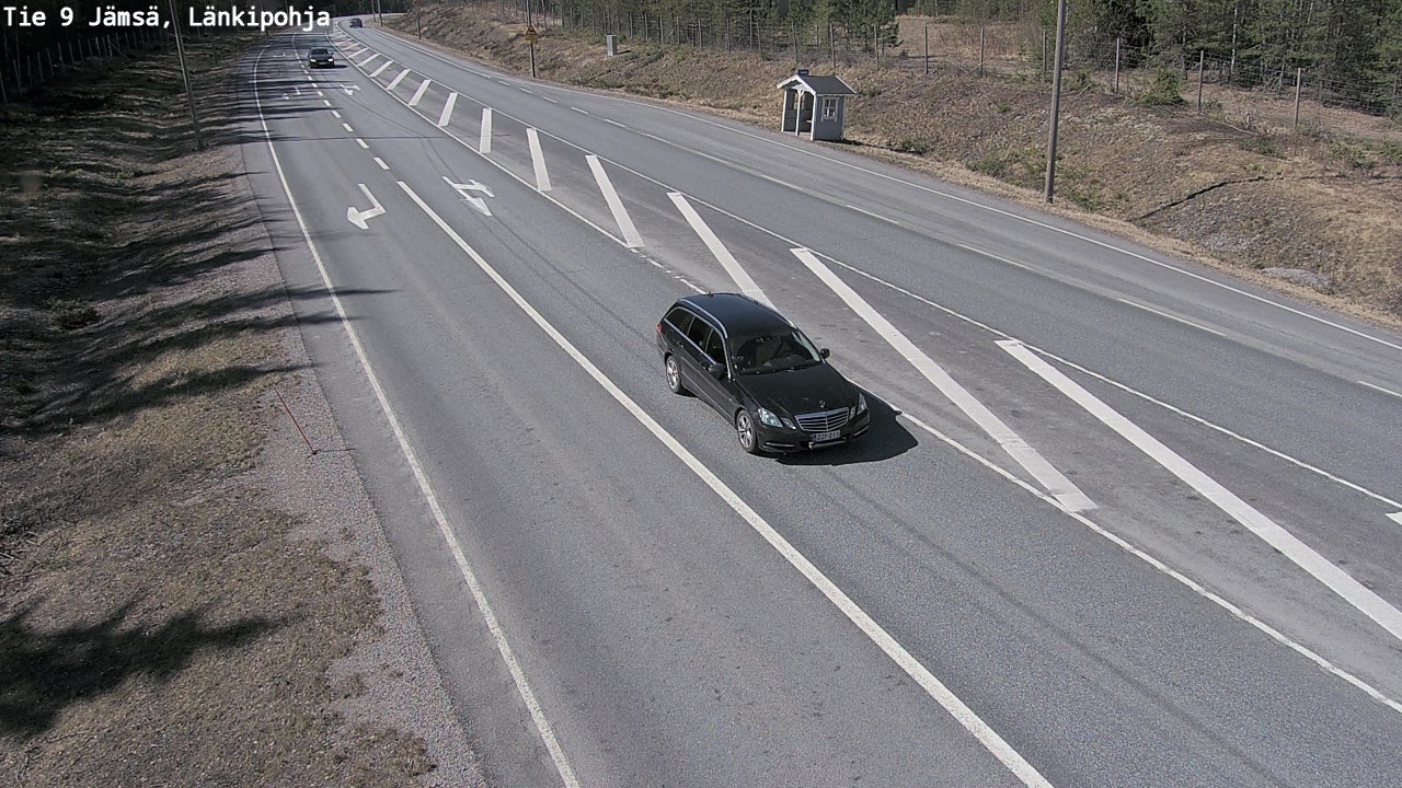 Weather Camera Image Väg 9 Jämsä, Länkipohja, Jämsä, Keski-Suomi