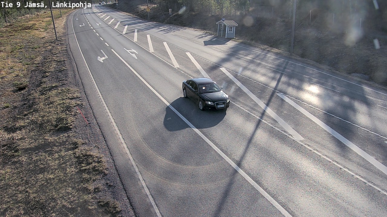 Weather Camera Image Väg 9 Jämsä, Länkipohja, Jämsä, Keski-Suomi