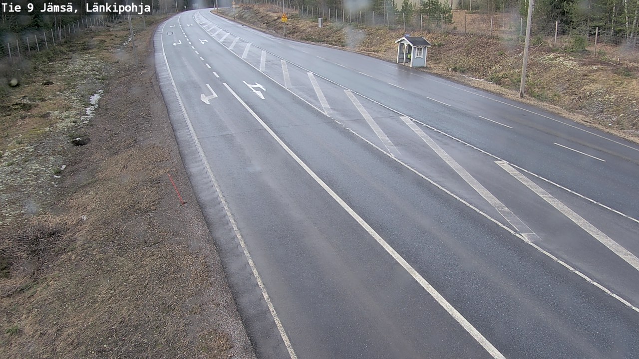 Weather Camera Image Road 9 Jämsä, Länkipohja, Jämsä, Keski-Suomi