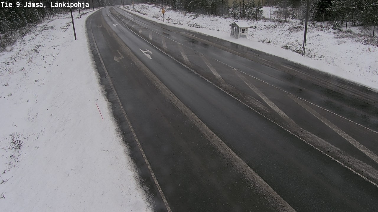 Weather Camera Image Väg 9 Jämsä, Länkipohja, Jämsä, Keski-Suomi