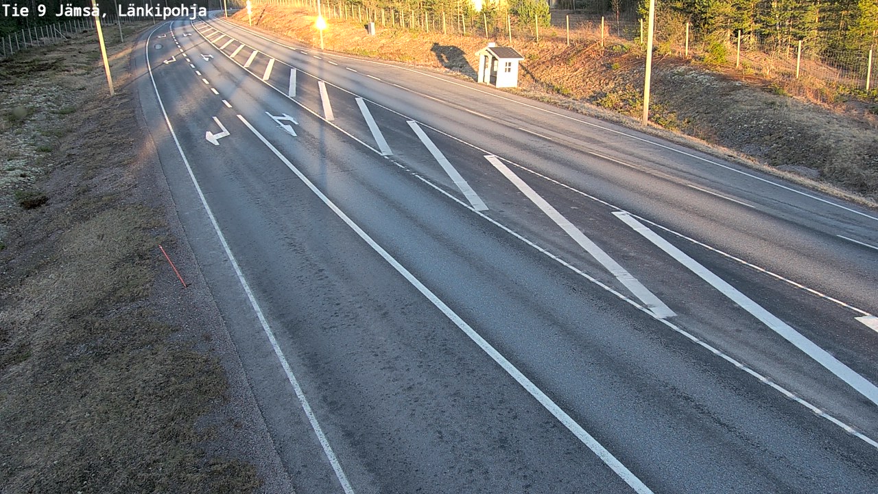 Weather Camera Image Väg 9 Jämsä, Länkipohja, Jämsä, Keski-Suomi