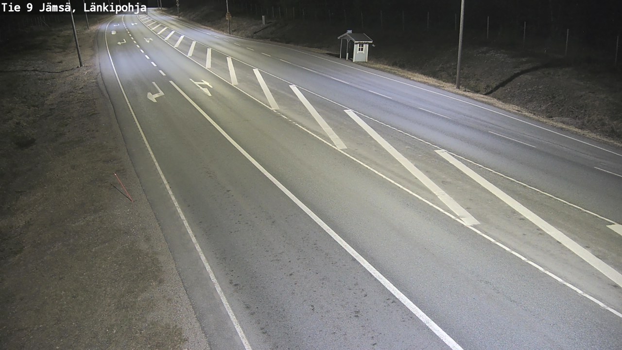 Weather Camera Image Väg 9 Jämsä, Länkipohja, Jämsä, Keski-Suomi