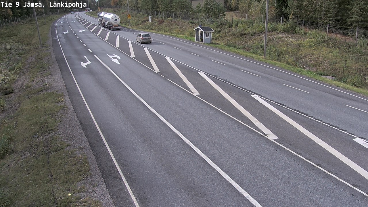 Weather Camera Image Road 9 Jämsä, Länkipohja, Jämsä, Keski-Suomi