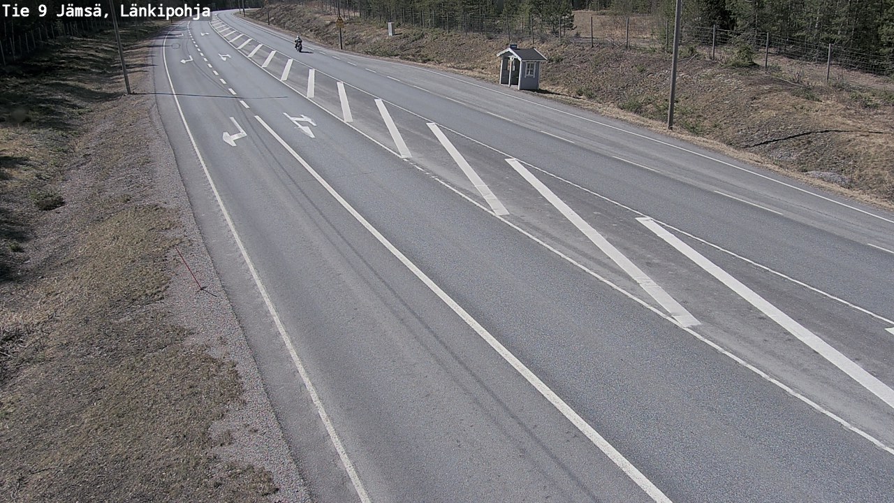 Weather Camera Image Väg 9 Jämsä, Länkipohja, Jämsä, Keski-Suomi