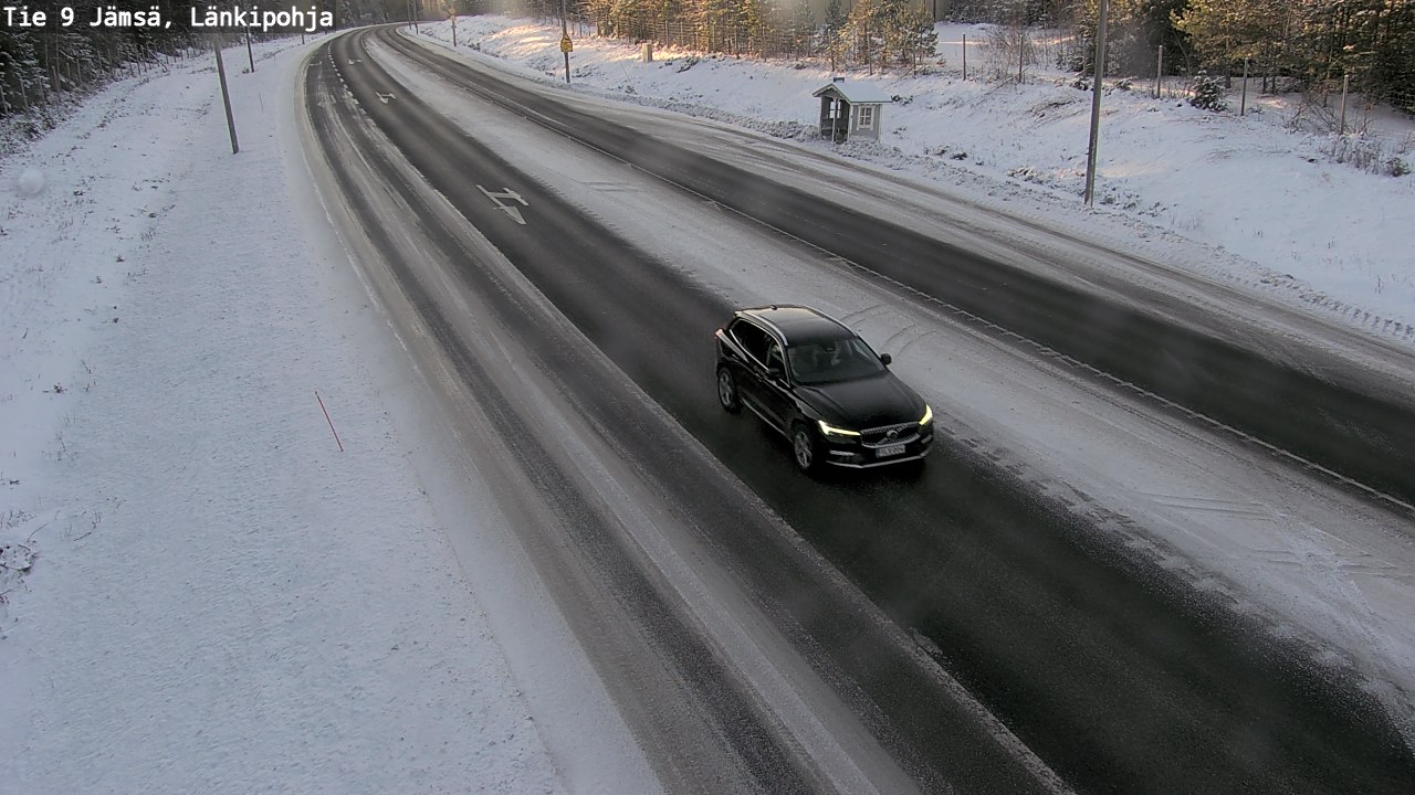 Weather Camera Image Väg 9 Jämsä, Länkipohja, Jämsä, Keski-Suomi