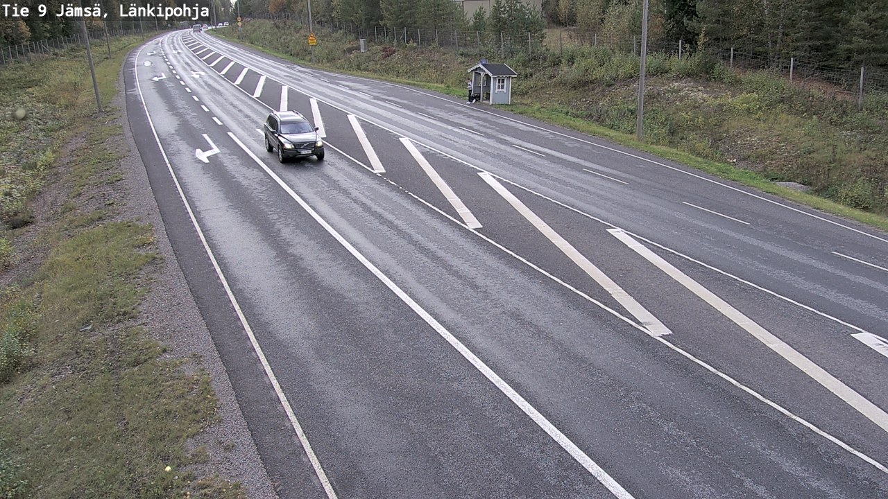 Weather Camera Image Road 9 Jämsä, Länkipohja, Jämsä, Keski-Suomi