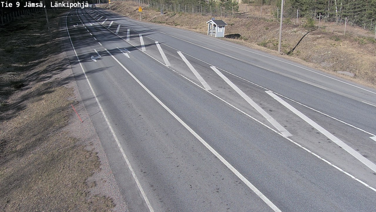 Weather Camera Image Väg 9 Jämsä, Länkipohja, Jämsä, Keski-Suomi