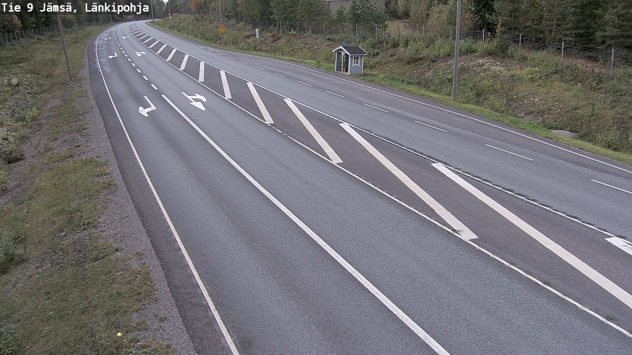 Weather Camera Image Road 9 Jämsä, Länkipohja, Jämsä, Keski-Suomi