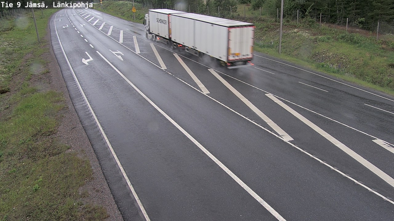 Weather Camera Image Road 9 Jämsä, Länkipohja, Jämsä, Keski-Suomi
