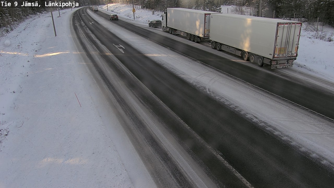 Weather Camera Image Väg 9 Jämsä, Länkipohja, Jämsä, Keski-Suomi