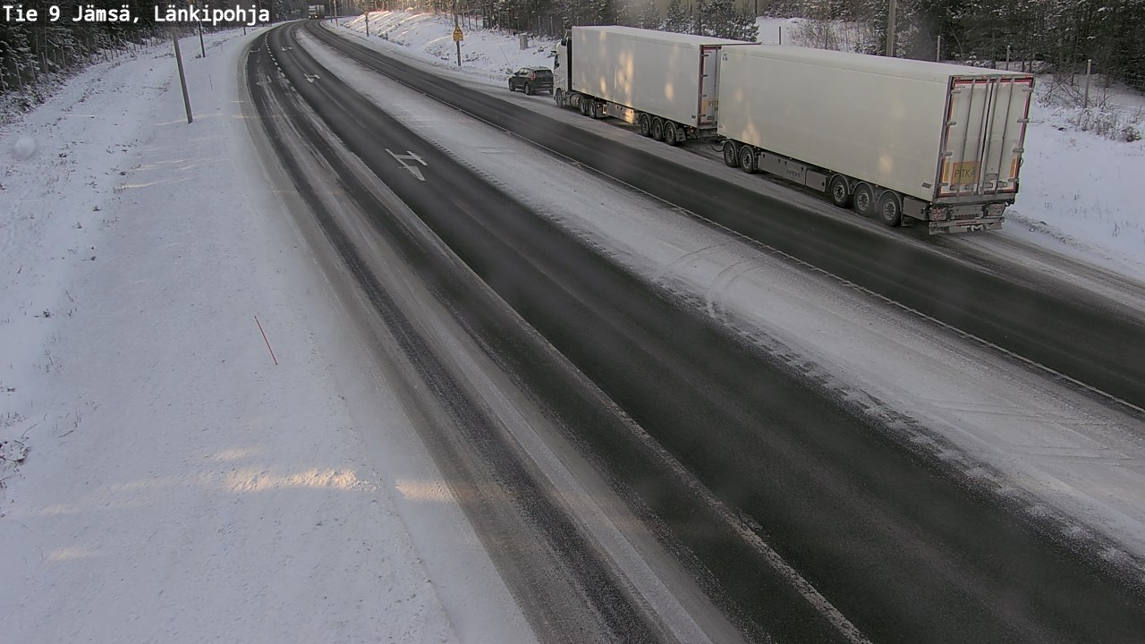 Weather Camera Image Väg 9 Jämsä, Länkipohja, Jämsä, Keski-Suomi