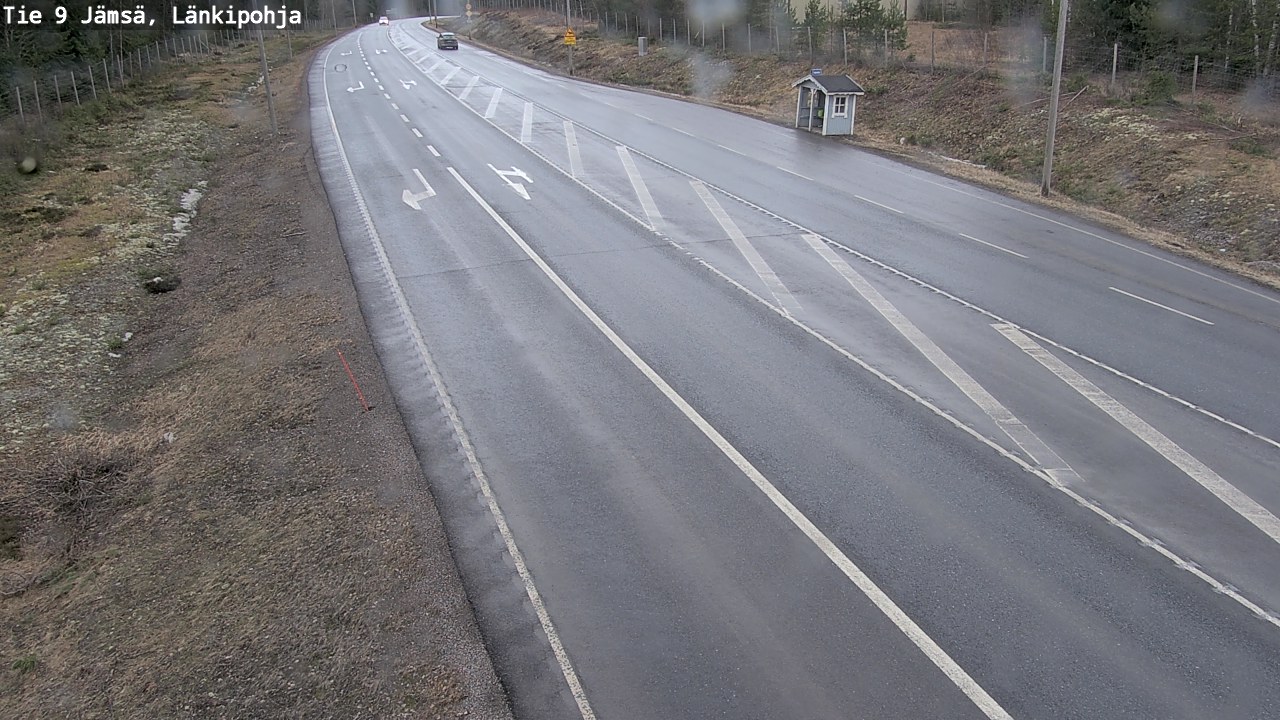 Weather Camera Image Road 9 Jämsä, Länkipohja, Jämsä, Keski-Suomi