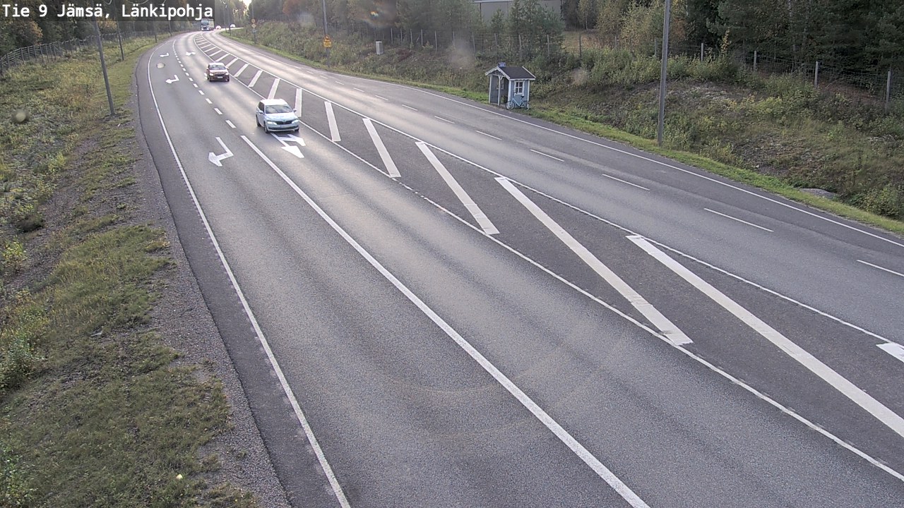 Weather Camera Image Väg 9 Jämsä, Länkipohja, Jämsä, Keski-Suomi