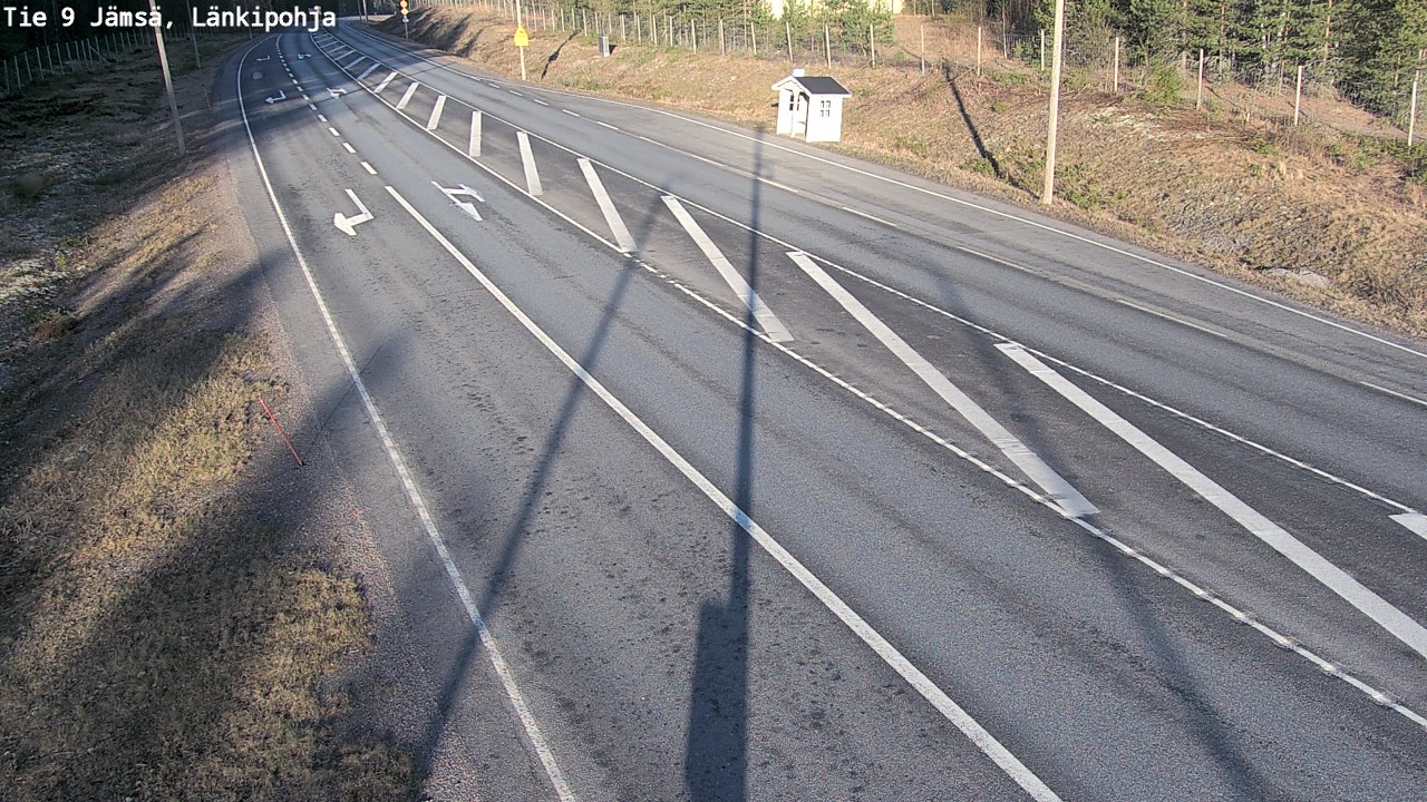 Weather Camera Image Väg 9 Jämsä, Länkipohja, Jämsä, Keski-Suomi