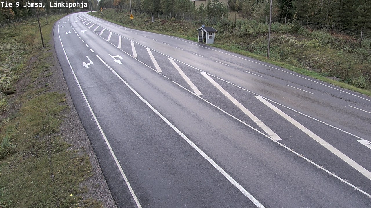 Weather Camera Image Road 9 Jämsä, Länkipohja, Jämsä, Keski-Suomi
