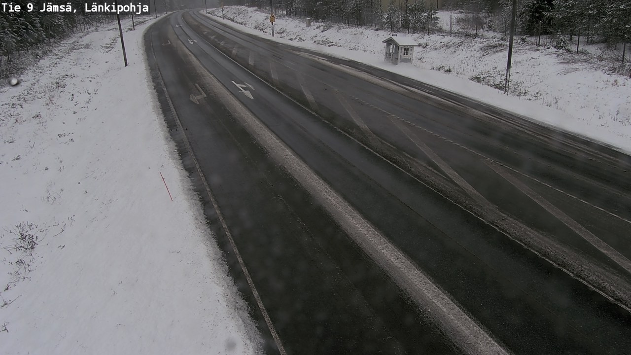 Weather Camera Image Väg 9 Jämsä, Länkipohja, Jämsä, Keski-Suomi