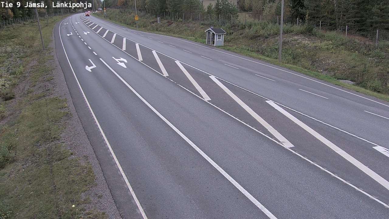 Weather Camera Image Road 9 Jämsä, Länkipohja, Jämsä, Keski-Suomi