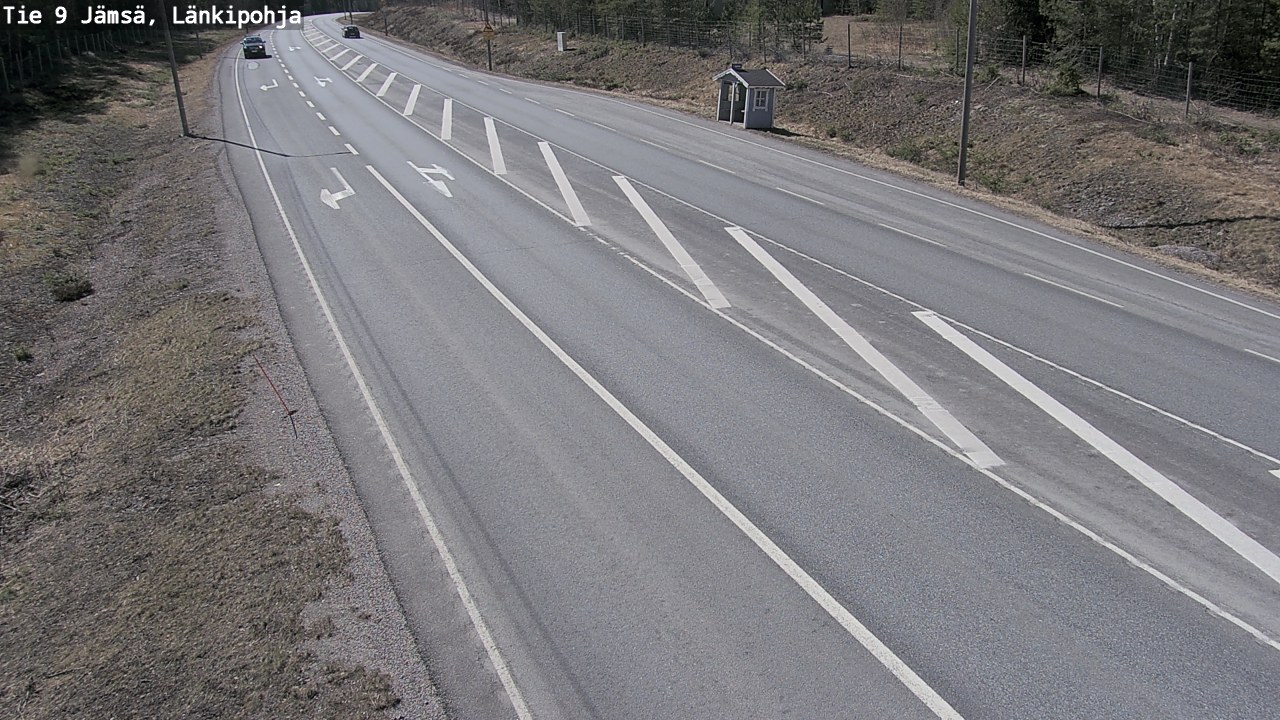 Weather Camera Image Väg 9 Jämsä, Länkipohja, Jämsä, Keski-Suomi