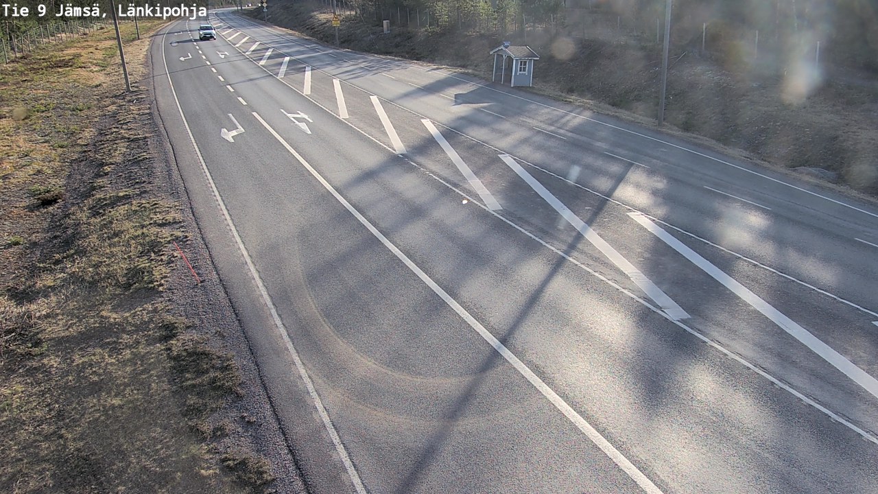 Weather Camera Image Väg 9 Jämsä, Länkipohja, Jämsä, Keski-Suomi