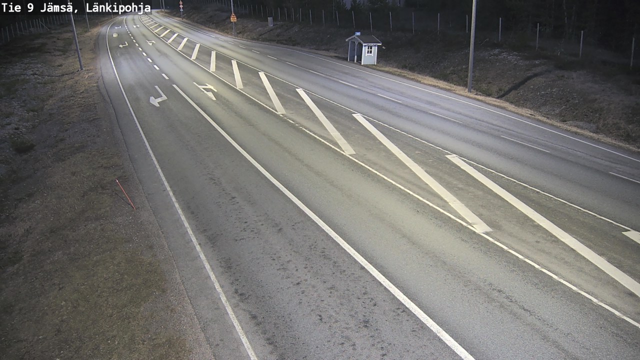 Weather Camera Image Väg 9 Jämsä, Länkipohja, Jämsä, Keski-Suomi