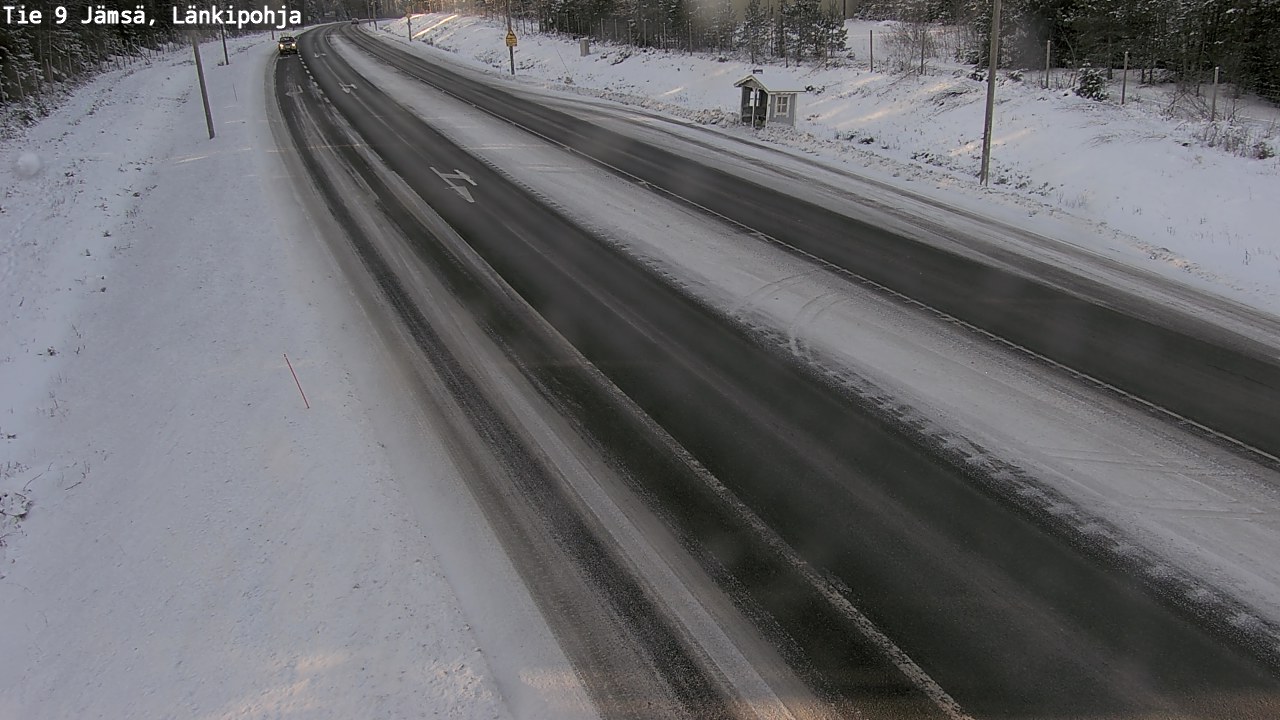 Weather Camera Image Väg 9 Jämsä, Länkipohja, Jämsä, Keski-Suomi