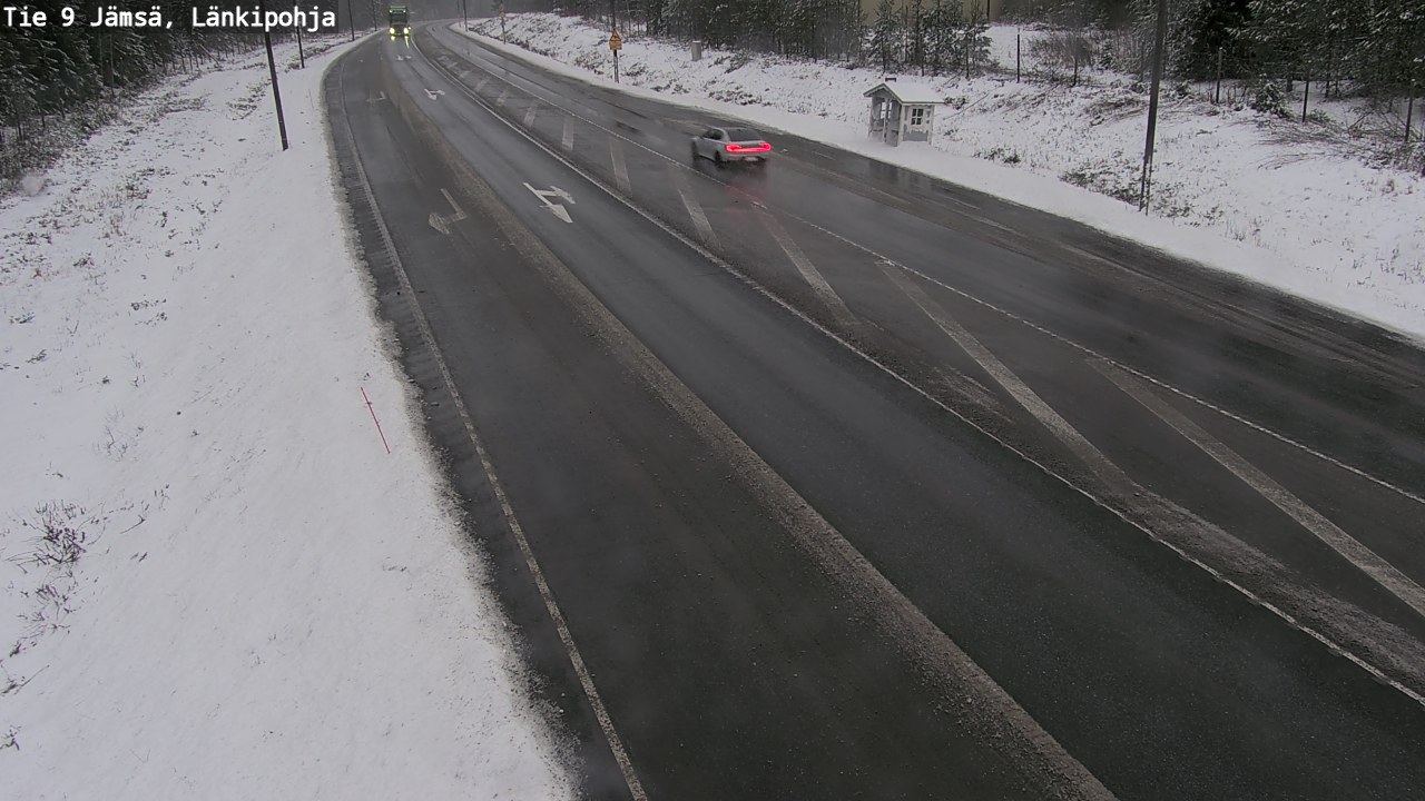 Weather Camera Image Väg 9 Jämsä, Länkipohja, Jämsä, Keski-Suomi