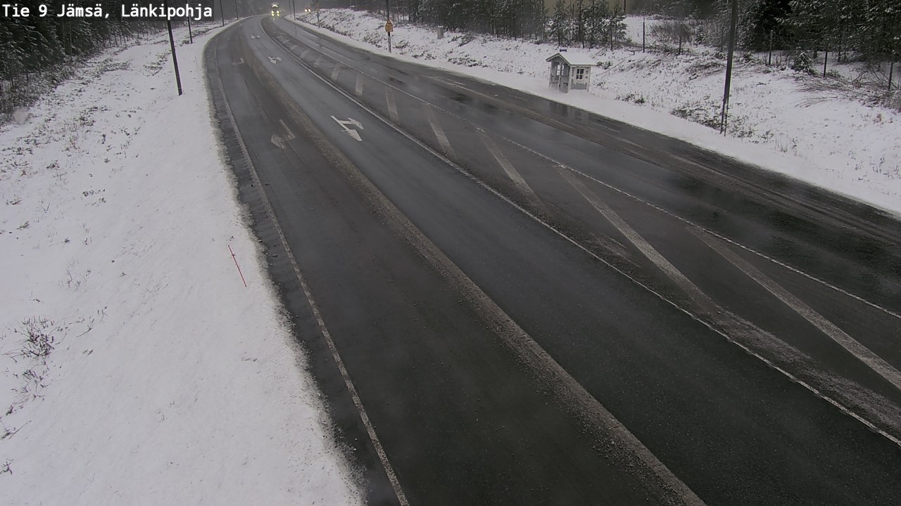 Weather Camera Image Väg 9 Jämsä, Länkipohja, Jämsä, Keski-Suomi