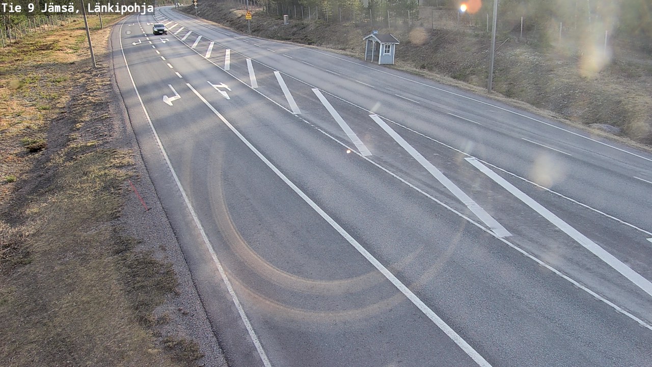 Weather Camera Image Väg 9 Jämsä, Länkipohja, Jämsä, Keski-Suomi