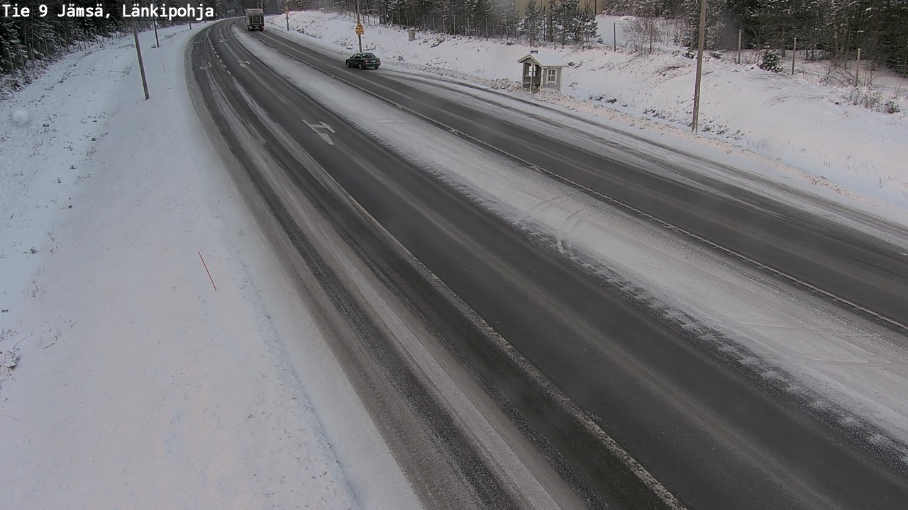 Weather Camera Image Väg 9 Jämsä, Länkipohja, Jämsä, Keski-Suomi