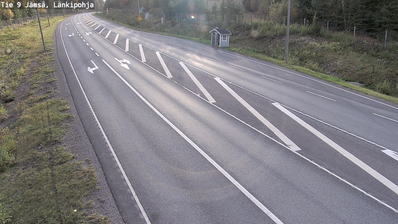 Weather Camera Image Road 9 Jämsä, Länkipohja, Jämsä, Keski-Suomi