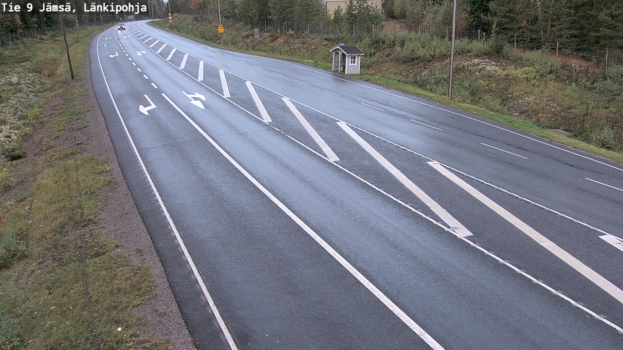 Weather Camera Image Road 9 Jämsä, Länkipohja, Jämsä, Keski-Suomi