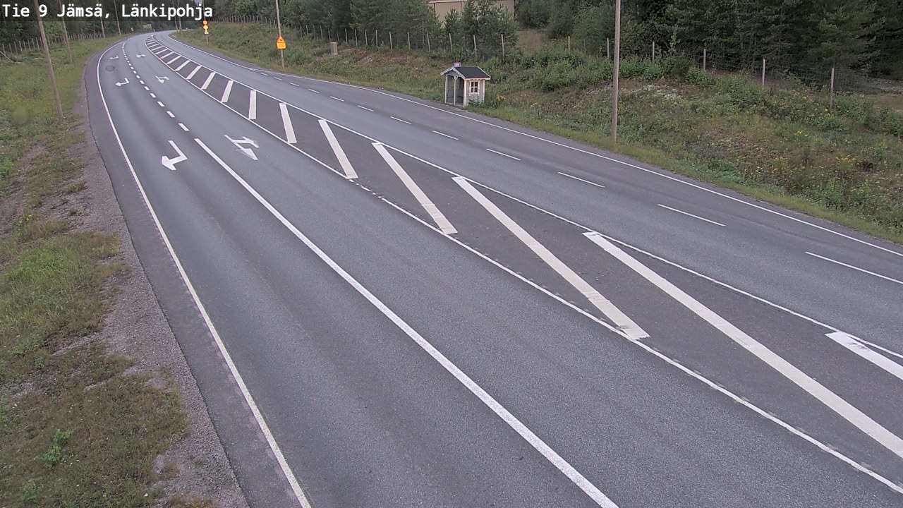 Weather Camera Image Road 9 Jämsä, Länkipohja, Jämsä, Keski-Suomi