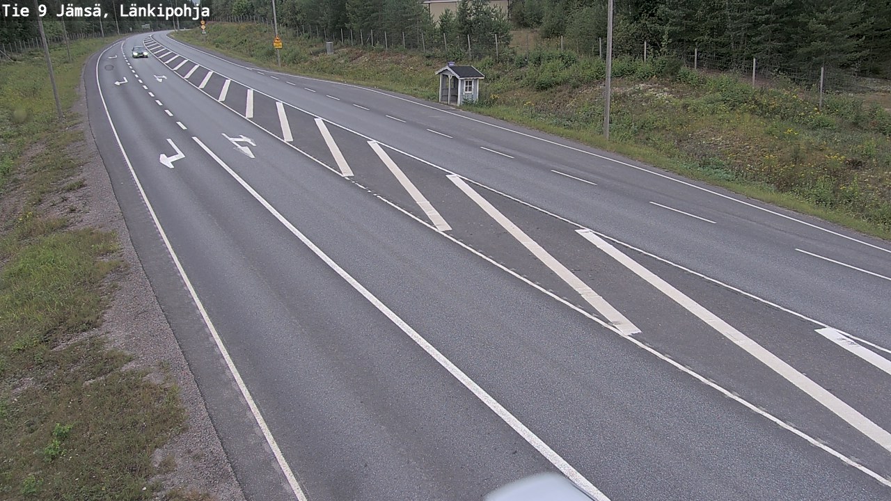 Weather Camera Image Väg 9 Jämsä, Länkipohja, Jämsä, Keski-Suomi