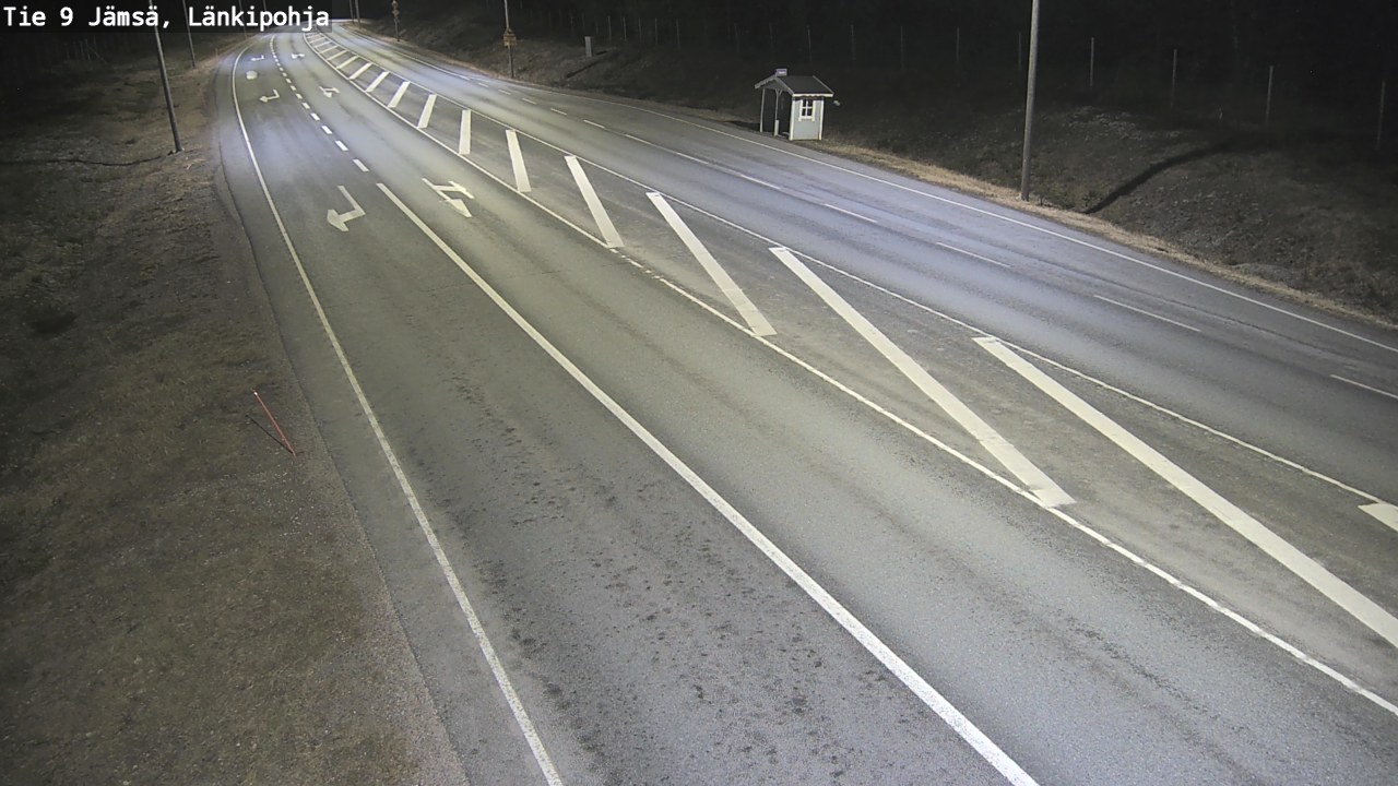 Weather Camera Image Väg 9 Jämsä, Länkipohja, Jämsä, Keski-Suomi