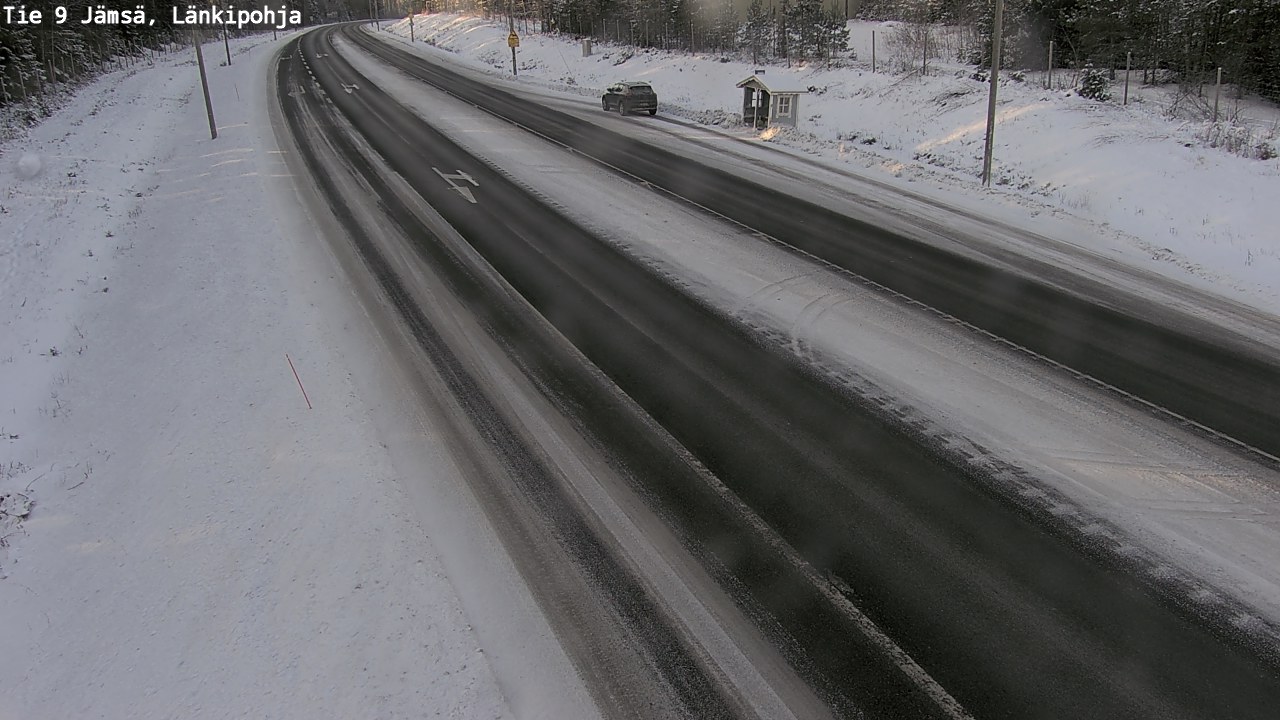 Weather Camera Image Väg 9 Jämsä, Länkipohja, Jämsä, Keski-Suomi
