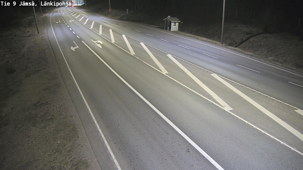 Weather Camera Image Väg 9 Jämsä, Länkipohja, Jämsä, Keski-Suomi