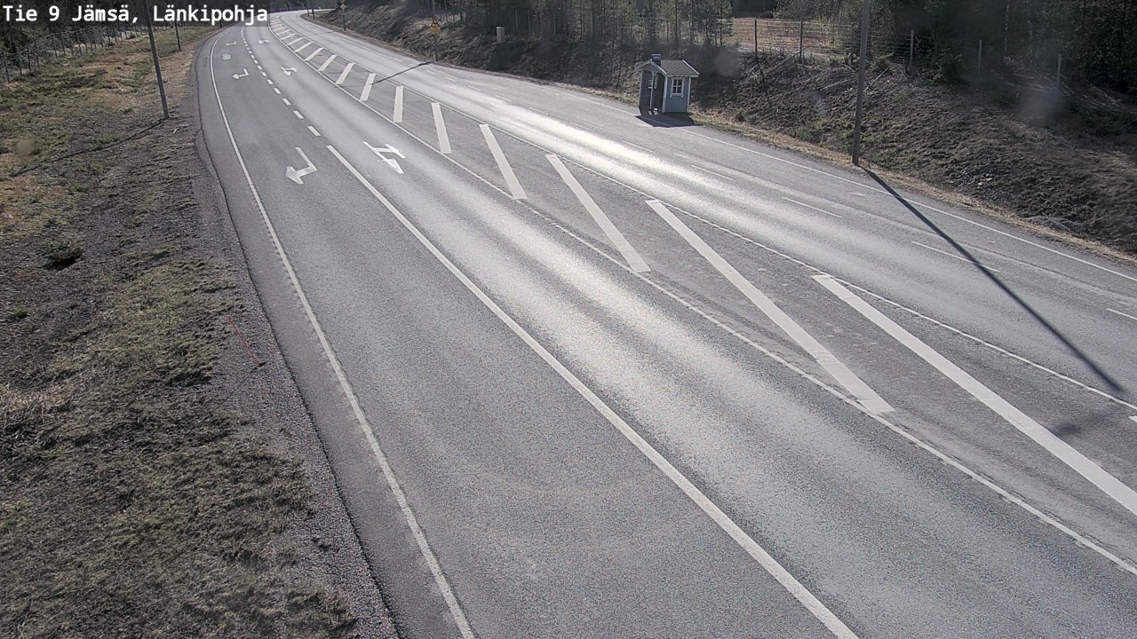 Weather Camera Image Väg 9 Jämsä, Länkipohja, Jämsä, Keski-Suomi