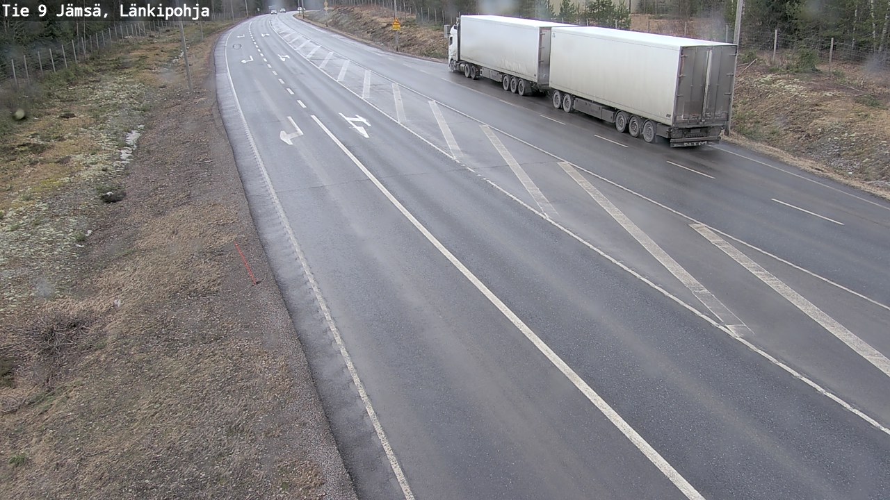 Weather Camera Image Road 9 Jämsä, Länkipohja, Jämsä, Keski-Suomi