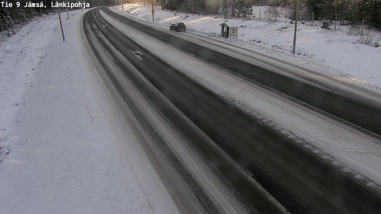 Weather Camera Image Väg 9 Jämsä, Länkipohja, Jämsä, Keski-Suomi