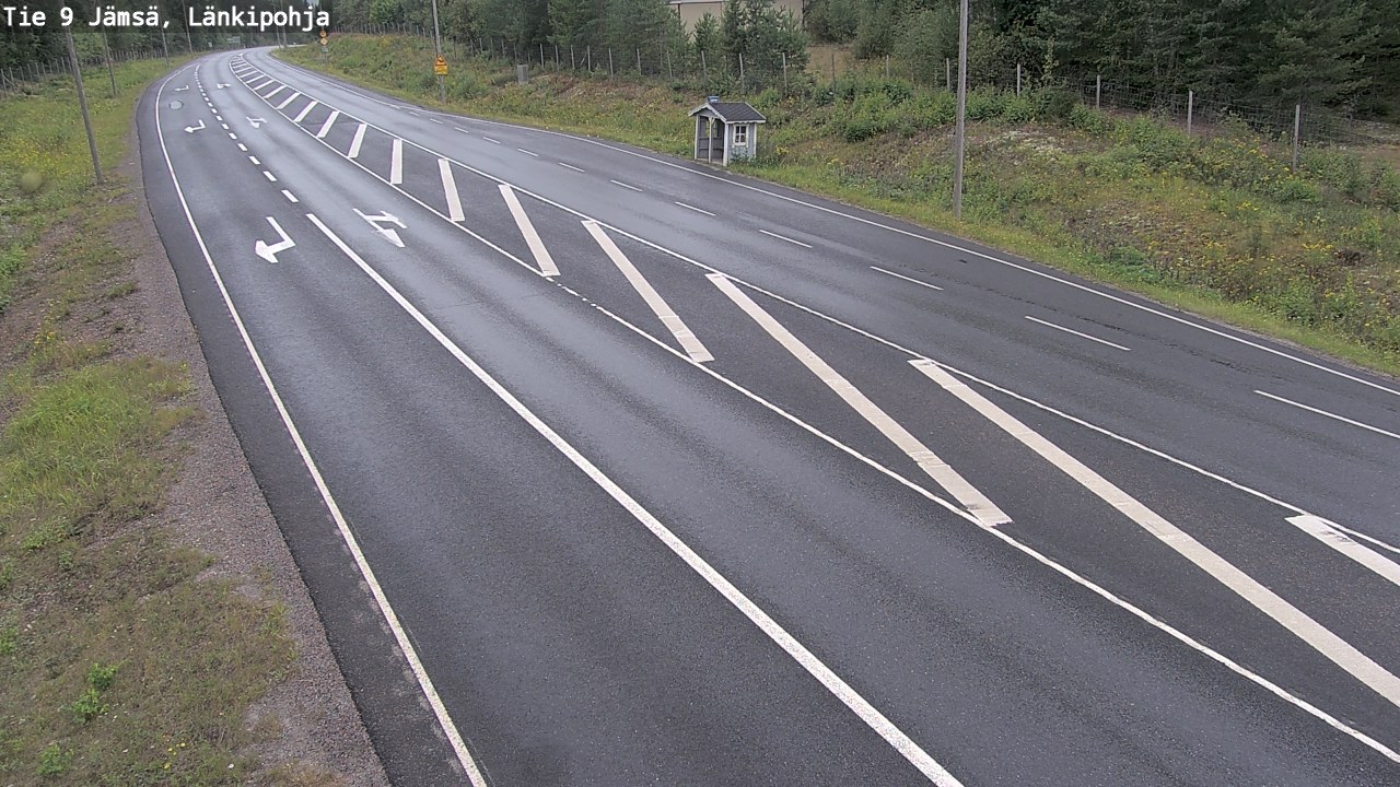 Weather Camera Image Road 9 Jämsä, Länkipohja, Jämsä, Keski-Suomi