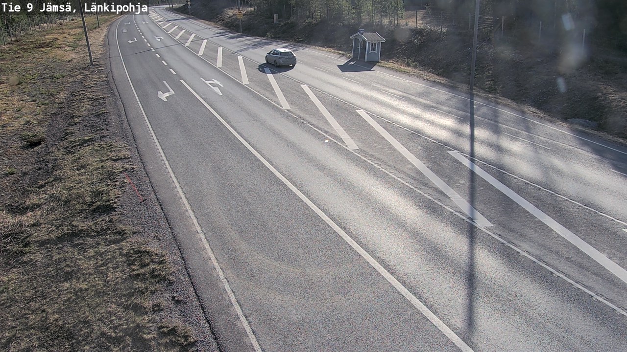 Weather Camera Image Väg 9 Jämsä, Länkipohja, Jämsä, Keski-Suomi