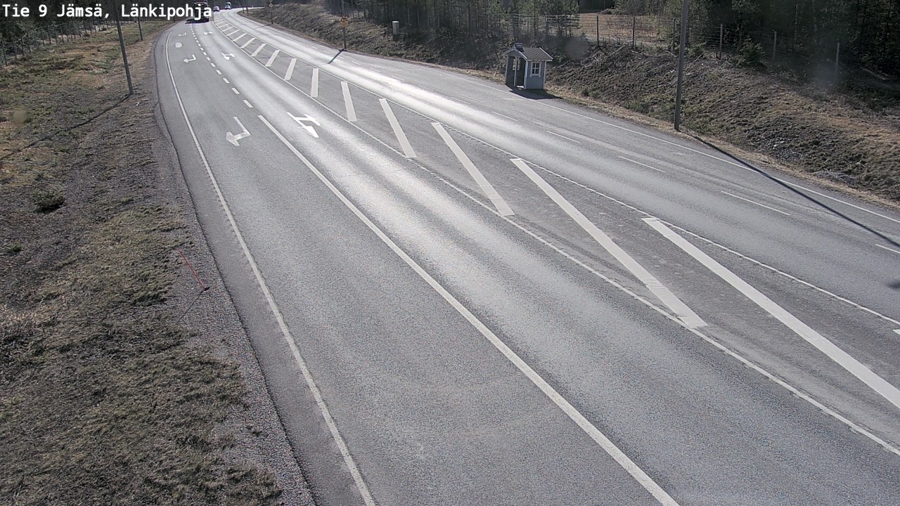 Weather Camera Image Väg 9 Jämsä, Länkipohja, Jämsä, Keski-Suomi