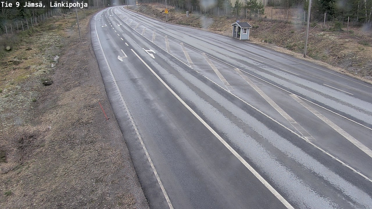 Weather Camera Image Road 9 Jämsä, Länkipohja, Jämsä, Keski-Suomi