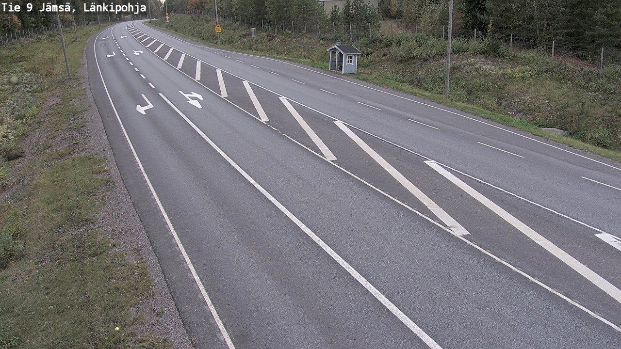 Weather Camera Image Road 9 Jämsä, Länkipohja, Jämsä, Keski-Suomi