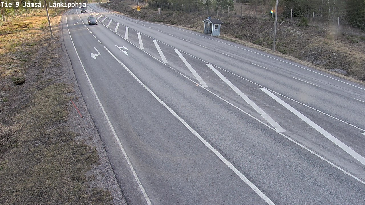 Weather Camera Image Väg 9 Jämsä, Länkipohja, Jämsä, Keski-Suomi