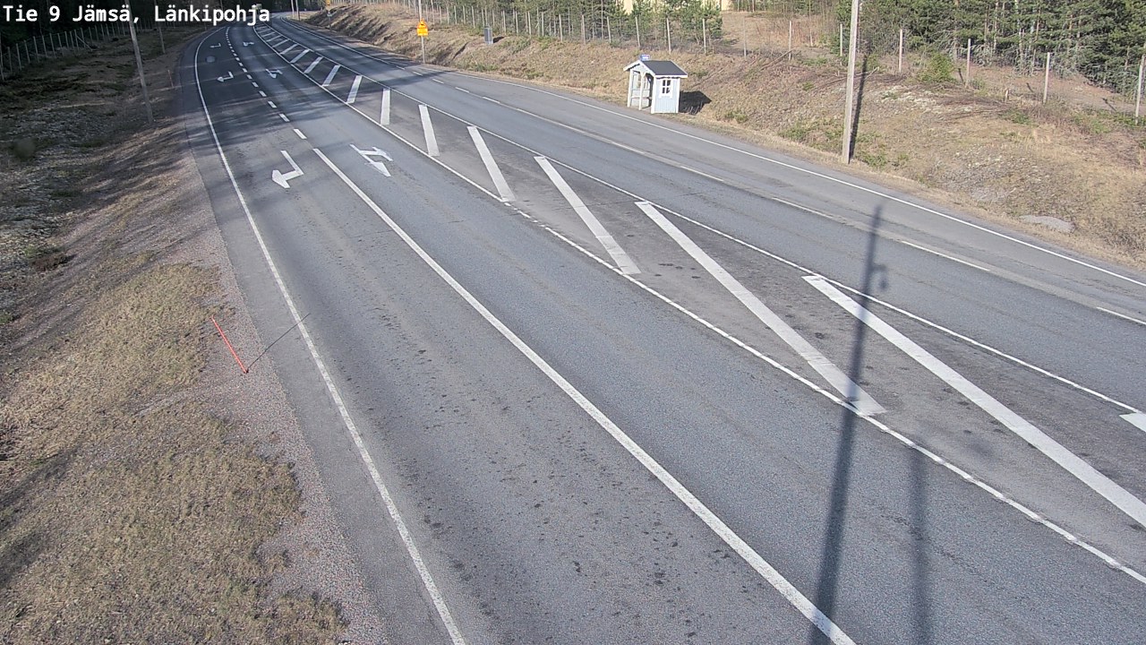 Weather Camera Image Väg 9 Jämsä, Länkipohja, Jämsä, Keski-Suomi