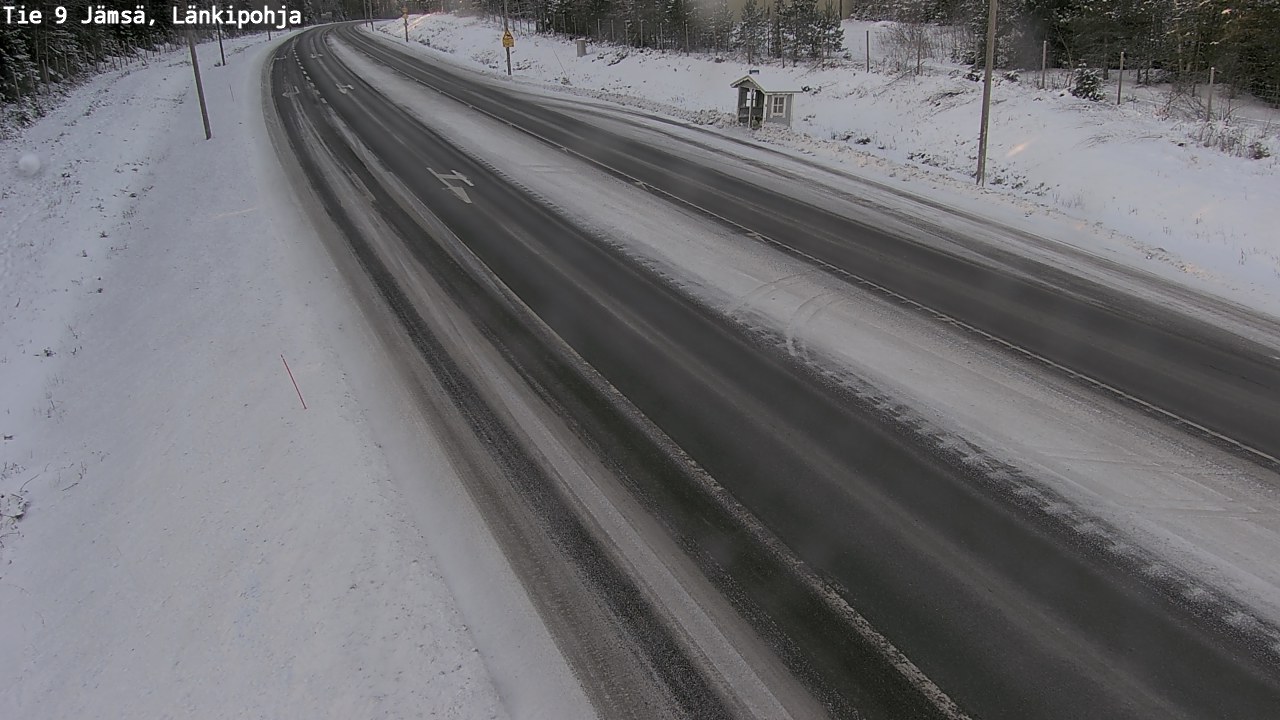 Weather Camera Image Väg 9 Jämsä, Länkipohja, Jämsä, Keski-Suomi