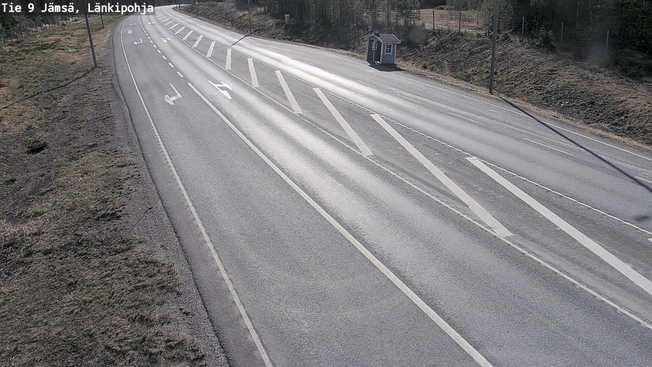 Weather Camera Image Väg 9 Jämsä, Länkipohja, Jämsä, Keski-Suomi