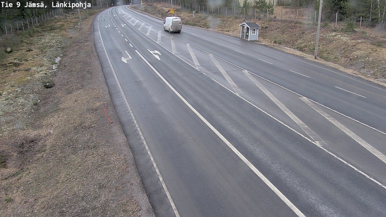 Weather Camera Image Road 9 Jämsä, Länkipohja, Jämsä, Keski-Suomi