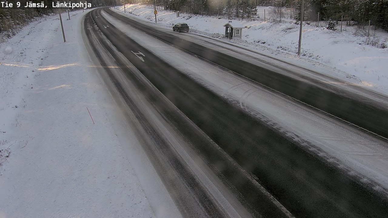 Weather Camera Image Väg 9 Jämsä, Länkipohja, Jämsä, Keski-Suomi